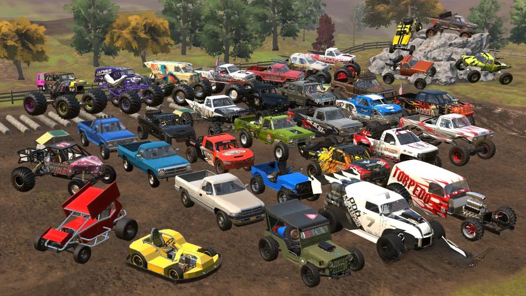 《越野卡车》v1.98.9758，3D越野题材卡车竞速游戏