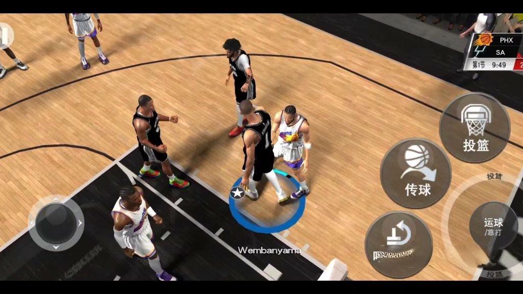 《NBA2K26》（2k20名单修改版）中文版，2K开发的篮球模拟手游