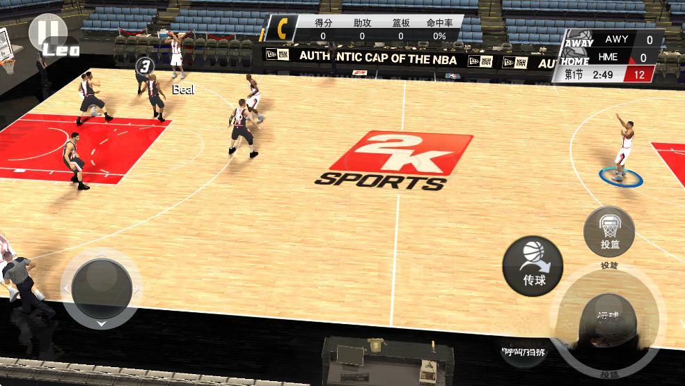 《NBA2K26》（2k20名单修改版）中文版，2K开发的篮球模拟手游