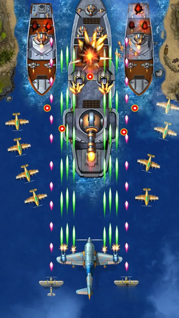 《1941空战》v10.9，类似傲气雄鹰的高画质二战题材竖屏飞行射击游戏