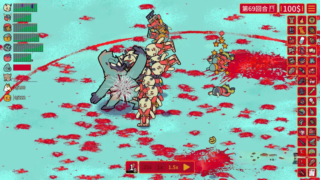 《多少兄弟？》v100.0.897 原版+MOD版（金钱不减反增），steam特别好评的肉鸽动作自走棋游戏