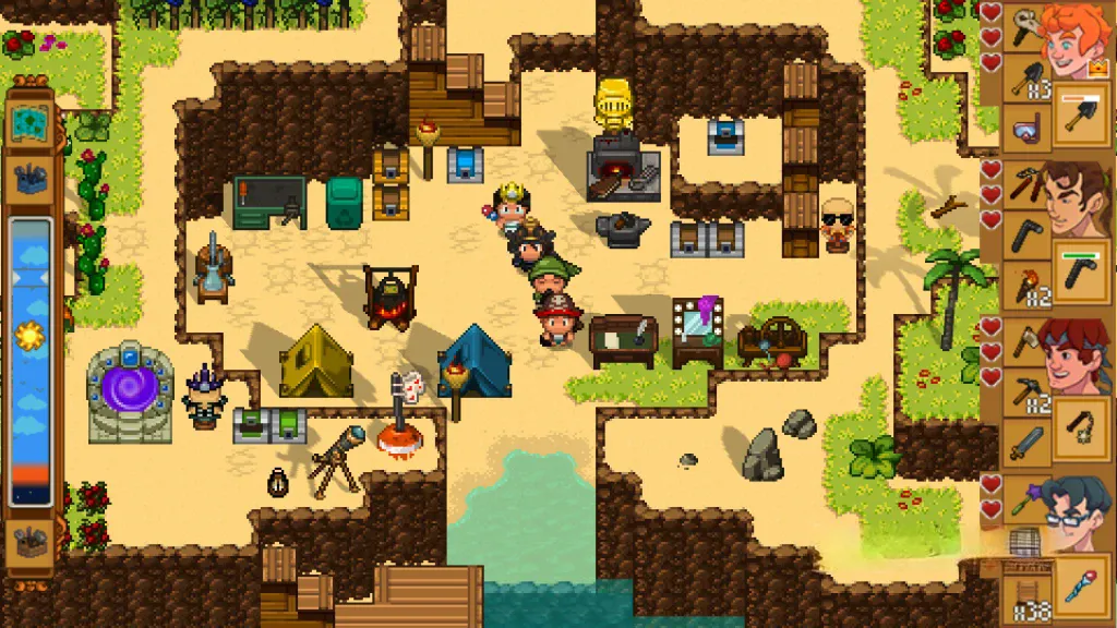 《天命与厄运：世界》v1.8.9.02，像素风开放世界回合制RPG游戏